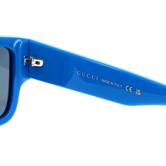 NWT Gucci GG1460S - 004 Blue Sunglasses - Picture 6 of 7